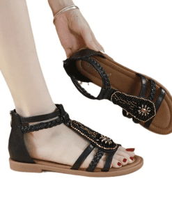 Fashion High Quality Real Leather Sandals LX-872315