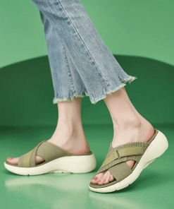 Fashion High Quality Real Leather Slippers LX-872307