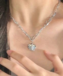 15 Color Fashion Flower Pendant Necklace QTXL-912066