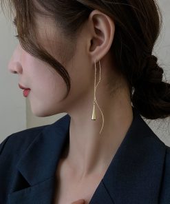 8 Color Classic Two-Flowers Pendants Earrings QTED-911119