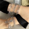 21 Color Fashion Flowers Bracelet QTSL-9110064