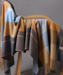 6 Color 180x65cm Top Quality Cashmere Knitted Scarf WJ-985333