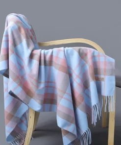 6 Color 190x40cm Top Quality 100% Cashmere Scarf WJ-985342