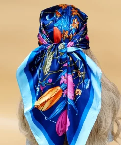 5 Color 180x35cm Top Quality Rabbit fur Scarf WJ-985388