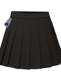 25SS Peacock blue woolen vest skirt QZ-93101