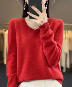 Gradient knitted cardigan MY-93216
