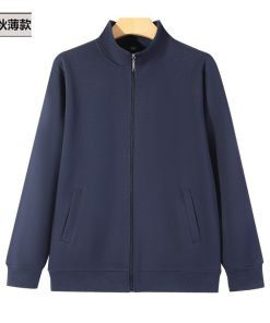 New monogrammed embroidered lapel denim jacket WT-813094