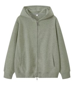 Hooded knitted cardigan WT-813073