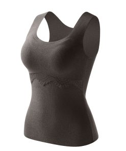 Crew Neck Sheer Knit Vest BX-934122