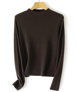 Leather Chain Knitted Cardigan MY-93207