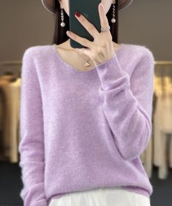 Full printed wrap style hooded woolen MY-93248