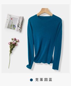 Classic vintage double-sided knitted wool cardigan MY-93256